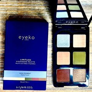 NEW Eyeko London Limitless Eyeshadow Palette 1 Highly pigmented 6-Shade Palette